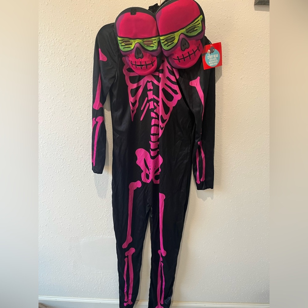 Two-Headed Skeleton Costume